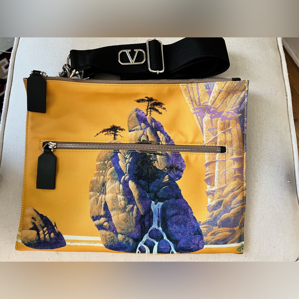 Valentino Satchel with out-of-this-world print